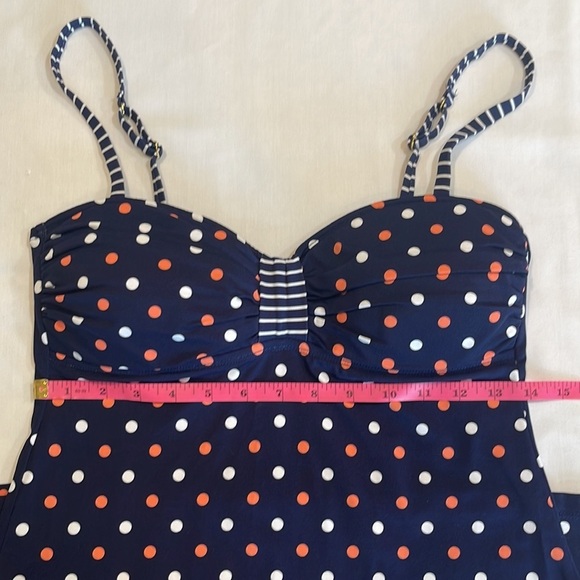 TOMMY BAHAMA Polka Dot Summer CoverUp Sundress Sz S Retro Swimwear Beach Resort - Picture 10 of 10